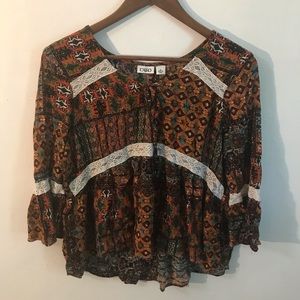 3/4 Sleeve Cato Blouse